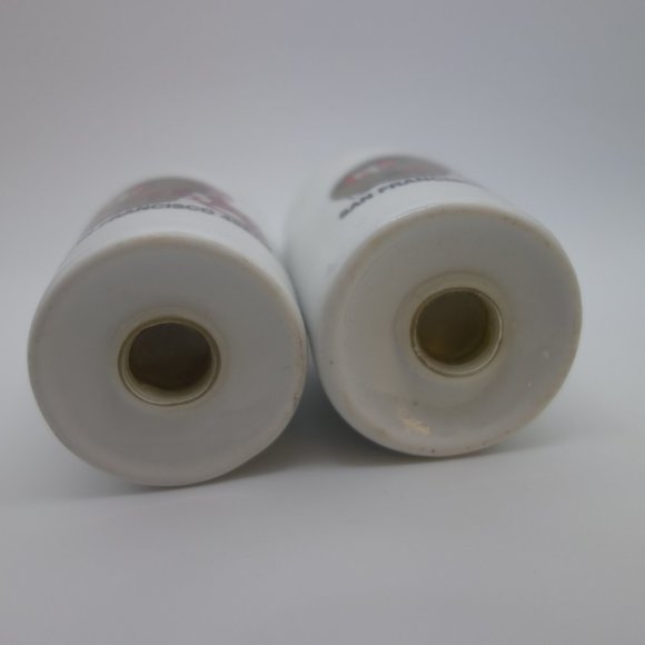 Vintage Ceramic San Francisco 49ers Salt & Pepper Shaker Set *Never Used w/ Box* - Picture 9 of 10